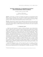 Mở rộng một số toán tử quan hệ lên cơ sở dữ liệu thiếu thông tin. ppt