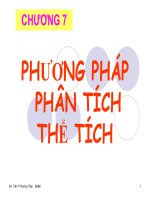 PHƯƠNG PHÁP PHÂN TÍCH THỂ TÍCH docx