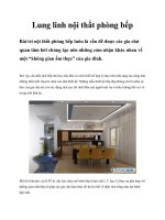 Lung linh nội thất phòng bếp ppt