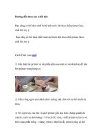 Hướng dẫn thoa keo (chất hít) pot