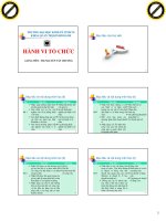 Chương 1 giới thiệu về hành vi tổ chức