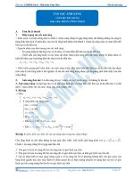 Bài giảng tán sắc ánh sáng