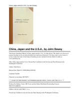 China, Japan and the U.S.A. pot