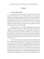 đổi mới hoạt động của chi nhánh khu công nghiệp tiên sơn, ngân hàng công thương việt nam