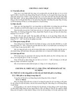 ĐỒ ÁN TỐT NGHIỆP “ Thiết kế và điều khiển mô hình bãi giữ xe tự động dùng PLC S7 -200” - Phần Tóm tắt pdf