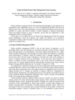 Project Portfolio Earned Value Management Using Treemaps pot