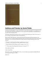 Authors and Friends potx