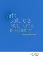 Arts culture & economic prosperity in Greater Philadelphia ppt