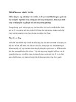 Thiết kế ánh sáng “chuẩn” cho bếp Chiếu sáng cho bếp pot