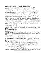 Đề Thi Thử Đại Học Khối A, A1, B, D Toán 2013 - Phần 20 - Đề 6 ppt