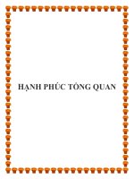 HẠNH PHÚC TỔNG QUAN. docx