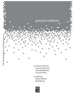Giving and Solidarity ppt