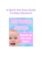 A Quick And Easy Guide To Baby Showers pot