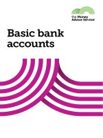 THE MONEY ADVICE SERVICE - Basic bank accounts doc