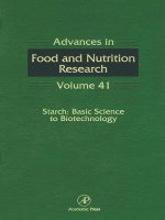 ADVANCES IN FOOD AND NUTRITION RESEARCH VOLUME 41 ppt