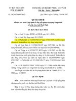 QD34-2007-CTUBND-Quy dinh ve cap giay phep xay dung cong trinh tren dia ban tinh Binh dinh docx
