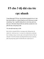 F5 cho 3 độ dài của tóc cực nhanh potx