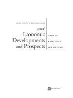 Economic Developments and Prospects 2006 docx