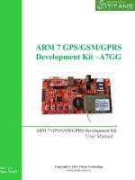 Định vị GPS và truyền thông GSM