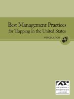 Best Management Practices for Trapping in the United States docx