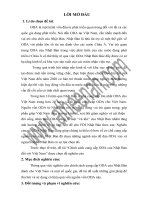 Chính sách cung cấp ODA của Nhật Bản đối với Việt Nam