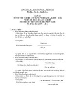 đáp án đề thi lí thuyết tốt nghiệp khóa 2 - kế toán doanh nghiệp - mã đề thi  da ktdn - lt (22)