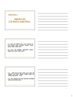 Định giá cổ phần thường pdf