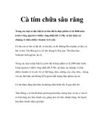 Cà tím chữa sâu răng potx