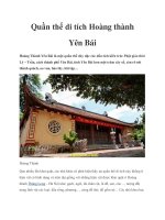 Quần thể di tích Hoàng thành Yên Bái doc