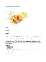 Đậu phụ dồn thịt xốt thơm docx