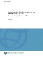 Sustainable Urban Development and the Chinese Eco-City pptx