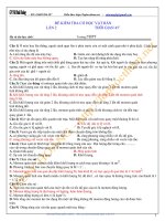 ĐỀ KIỂM TRA cơ học vật rắn số 2