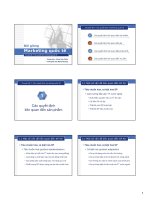 các quyết định marketing quốc tế