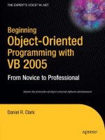 Beginning Object-Oriented Programming with VB 2005: From Novice to Professional pot
