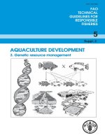AQUACULTURE DEVELOPMENT