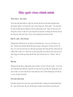 Hãy quét virus chính mình doc