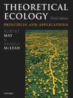 Theoretical Ecology Principles and Applications pptx