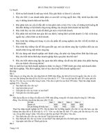 ĐỀ CƯƠNG ÔN TẬP NGHIỆP VỤ II doc