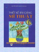 Thiết kế bài giảng mỹ thuật 6 pot