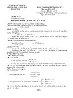 KIỂM TRA CHẤT LƯỢNG HỌC KỲ I Năm học: 2012-2013 Môn thi: TOÁN- Lớp 10 potx