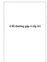 4 lỗi thường gặp ở sếp trẻ pptx
