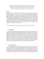 Integration of ICT in Education in Vietnam doc