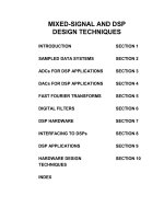 Mixed-signal and DSP Design Techniques pdf