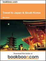 Travel to Japan & South Korea pot