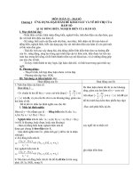 sự đồng biến và nghịch biến của hàm số - toán 12 - gv.văn t.hòa