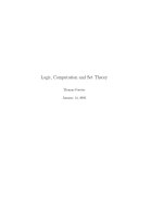 logic, computation and set theory -  forster, t.