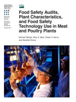 Food Safety Audits, Plant Characteristics, and Food Safety Technology Use in Meat and Poultry Plants pot