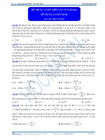 Đề thi thử đại học môn vật lí năm 2011 Khóa thầy Đặng Việt Hùng lần 6 phần 2