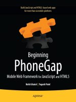 apress beginning phonegap, mobile web framework for javascript and html5 (2012)