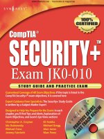 comptia security+ study guide & practice exam, 2nd ed. [exam jk0-010]